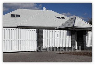 Фото белого забора из штакетника в Костанае